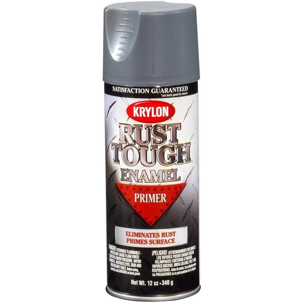 Krylon Krylon Division 9205 12 Oz Gray Primer Rust Tough Aerosol Spray Paint Primer 9205